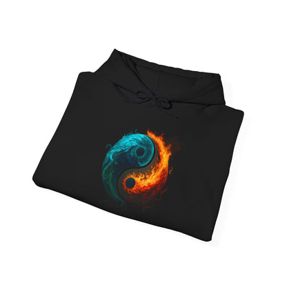 Yin Yang Fire & Water Hoodie