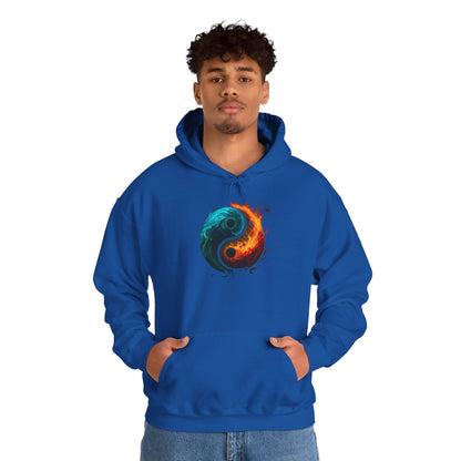 Yin Yang Fire & Water Hoodie