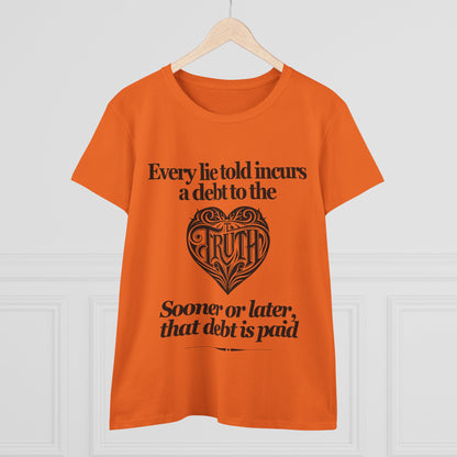 Debt to Truth Women's Tee