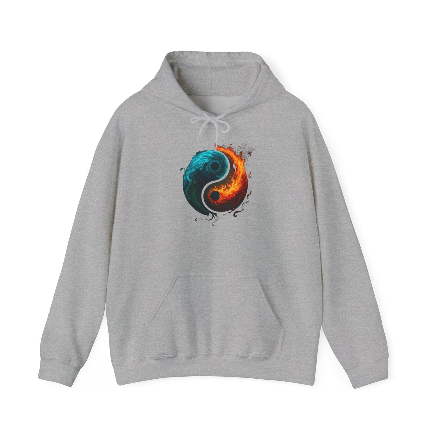 Yin Yang Fire & Water Hoodie