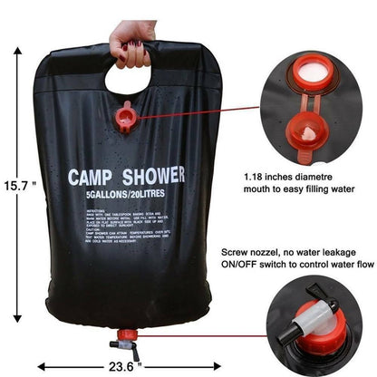 20L Portable Solar Shower