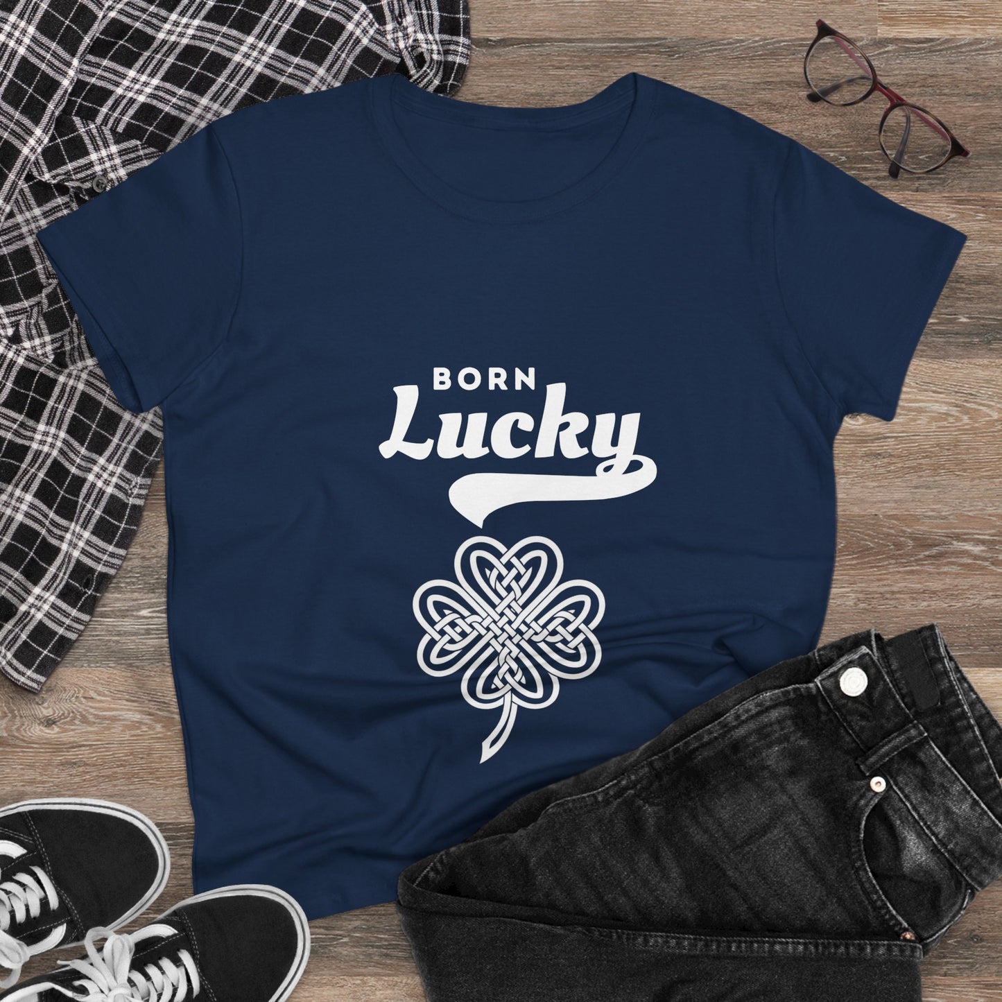 Born Lucky Women's Tee