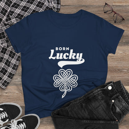 Born Lucky Women's Tee