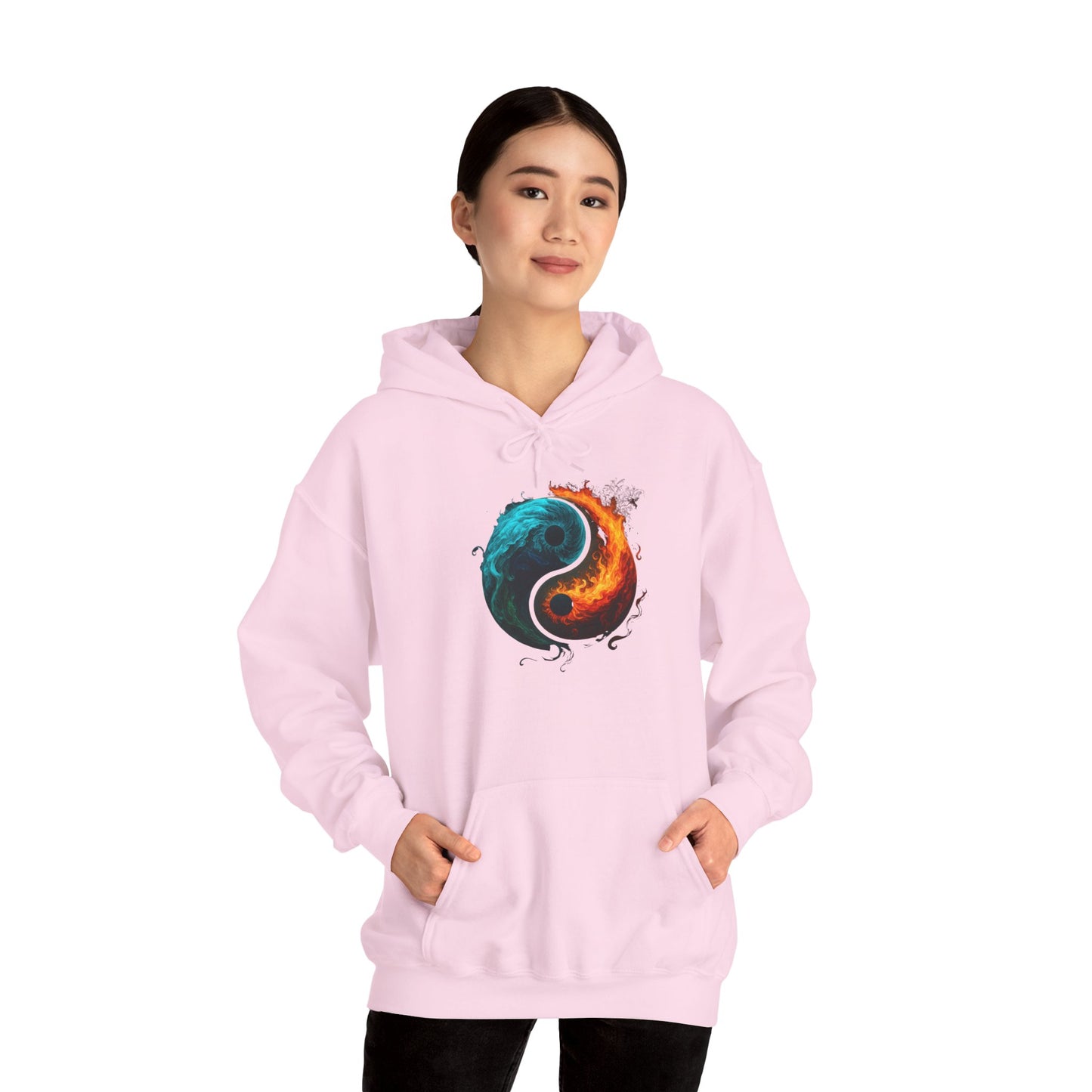 Yin Yang Fire & Water Hoodie