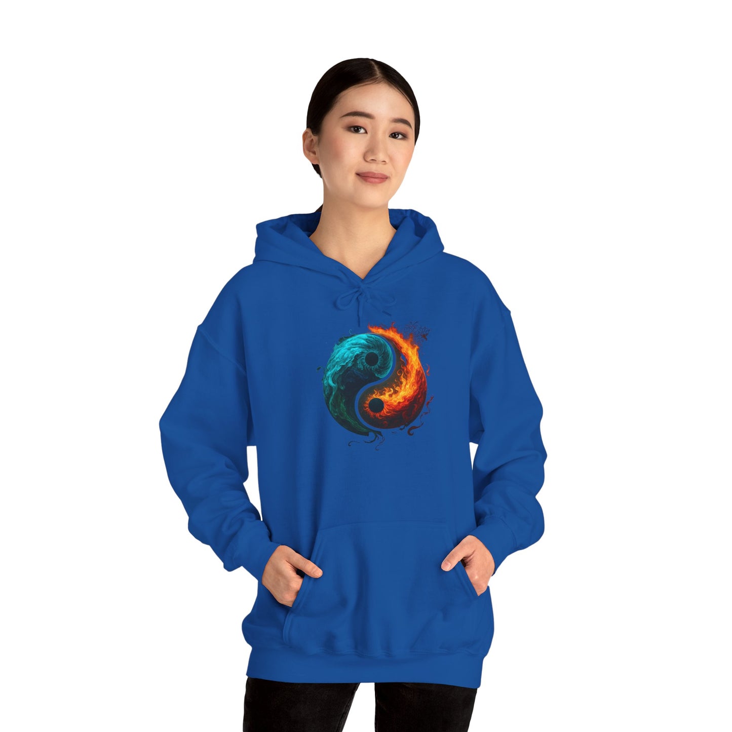 Yin Yang Fire & Water Hoodie