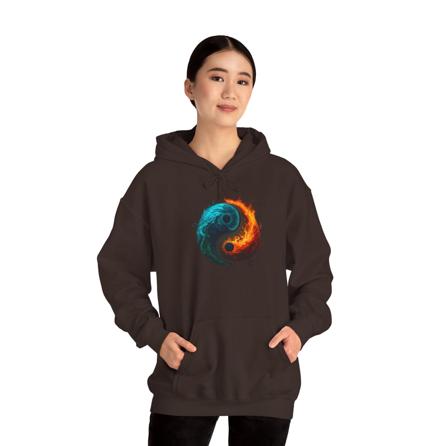 Yin Yang Fire & Water Hoodie