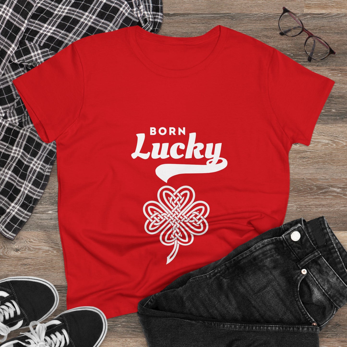 Born Lucky Women's Tee