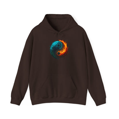 Yin Yang Fire & Water Hoodie