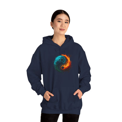 Yin Yang Fire & Water Hoodie