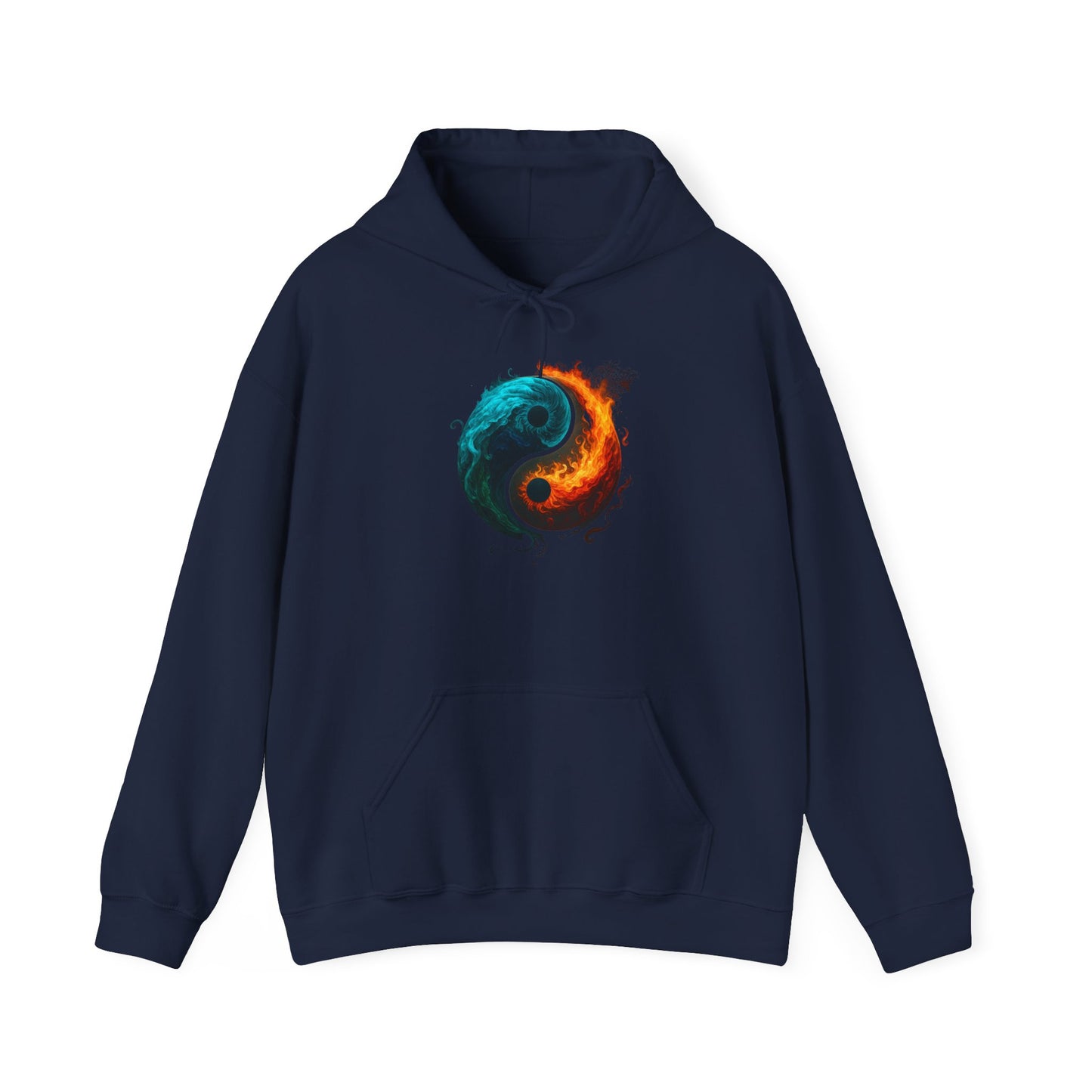 Yin Yang Fire & Water Hoodie