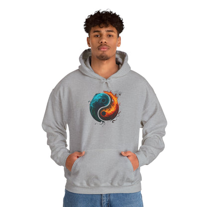 Yin Yang Fire & Water Hoodie