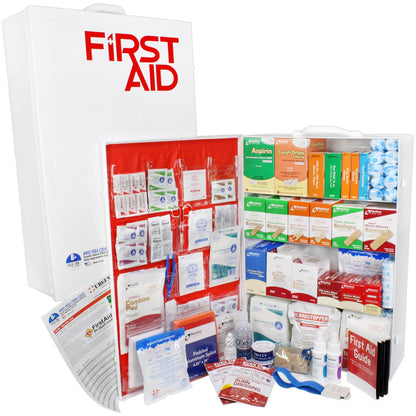 4-Shelf ANSI B+ First Aid Cabinet