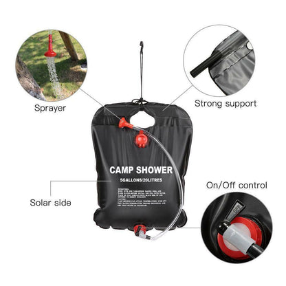 20L Portable Solar Shower